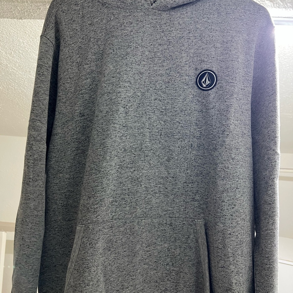 Gray Hoodie with Logo